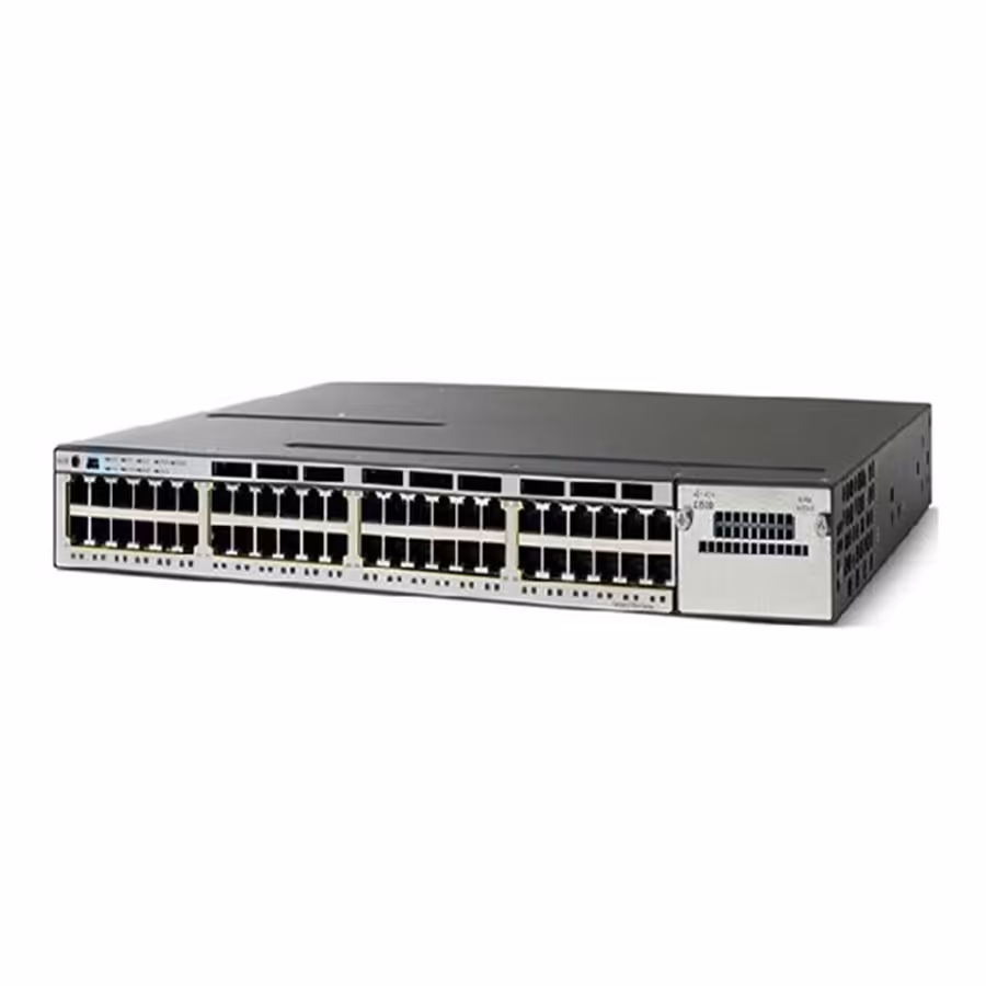 قیمت و خرید سوييچ 48 پورت سیسکو مدل WS-3750X-48PF-S | یاس ارتباط