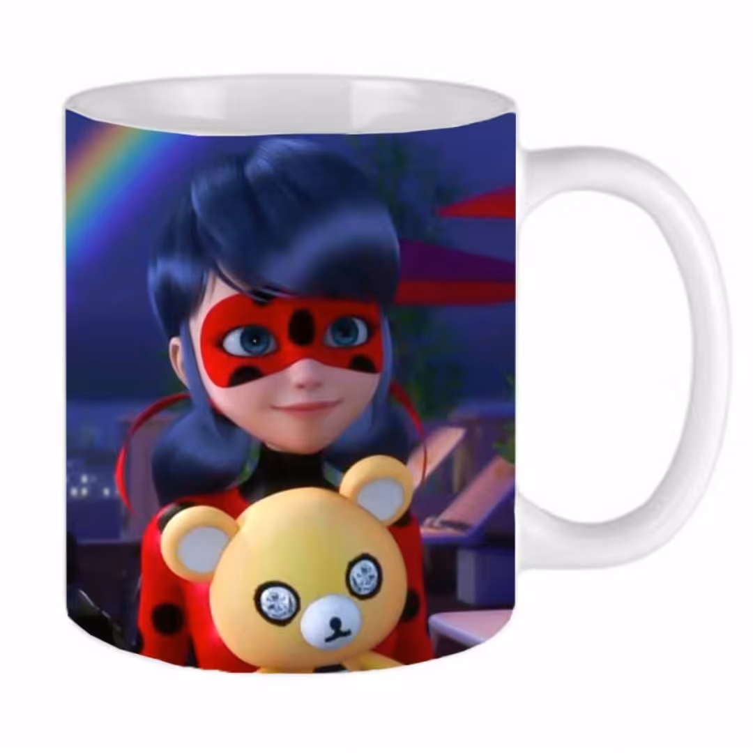 ماگ طرح دختر کفشدوزکی کد242