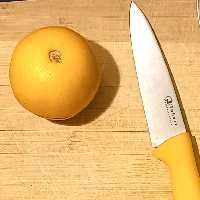 چاقو طاهری  بره  ای فوق لعاده خوش دست و برنده جنس تیغه فولاد استیل آلمانی دسته ترمو پلاس 