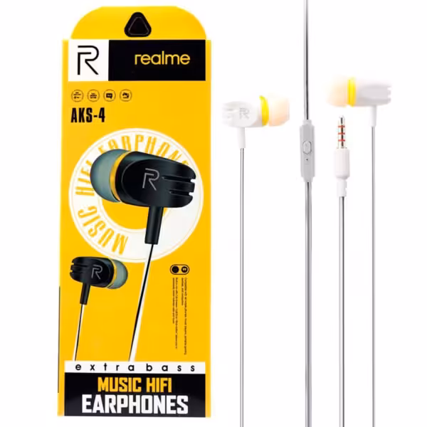 هندزفری ریلمی بیس دار مدل Realme AKS-4