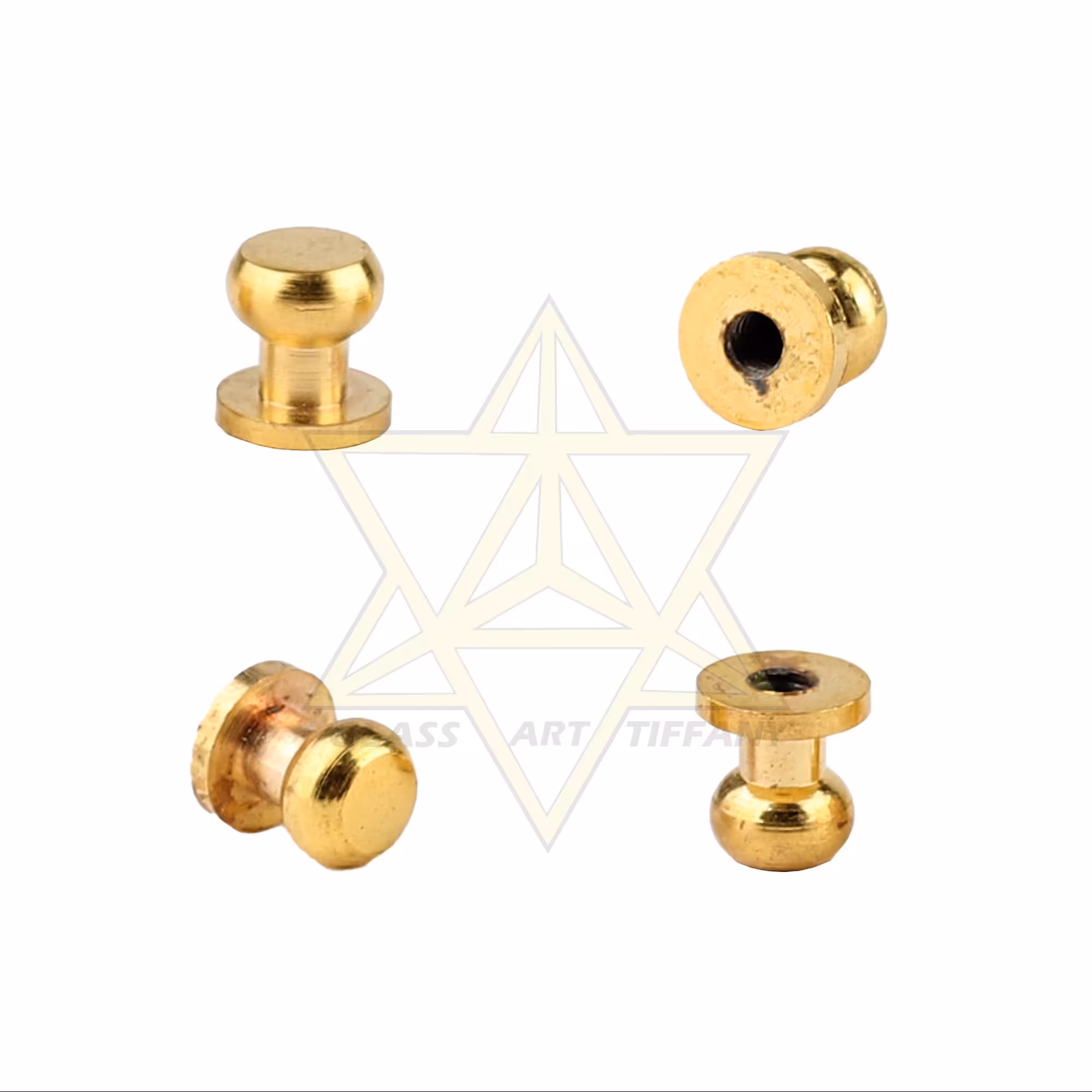 دستگیره آنتیک طلایی 