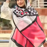 شال نخی دو رنگ شیک و زیبا قیمت مناسب و ارسال رایگان r152