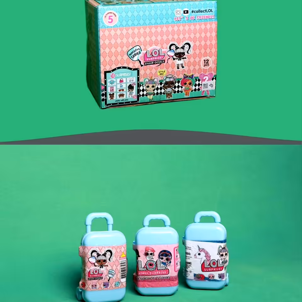 شانسی سوپرایز ال او ال طرح چمدانی 