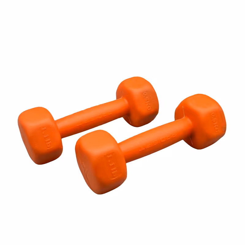 دمبل بدنسازی رادیس فیت وزن 0.5 کیلو گرم بسته دو عددی