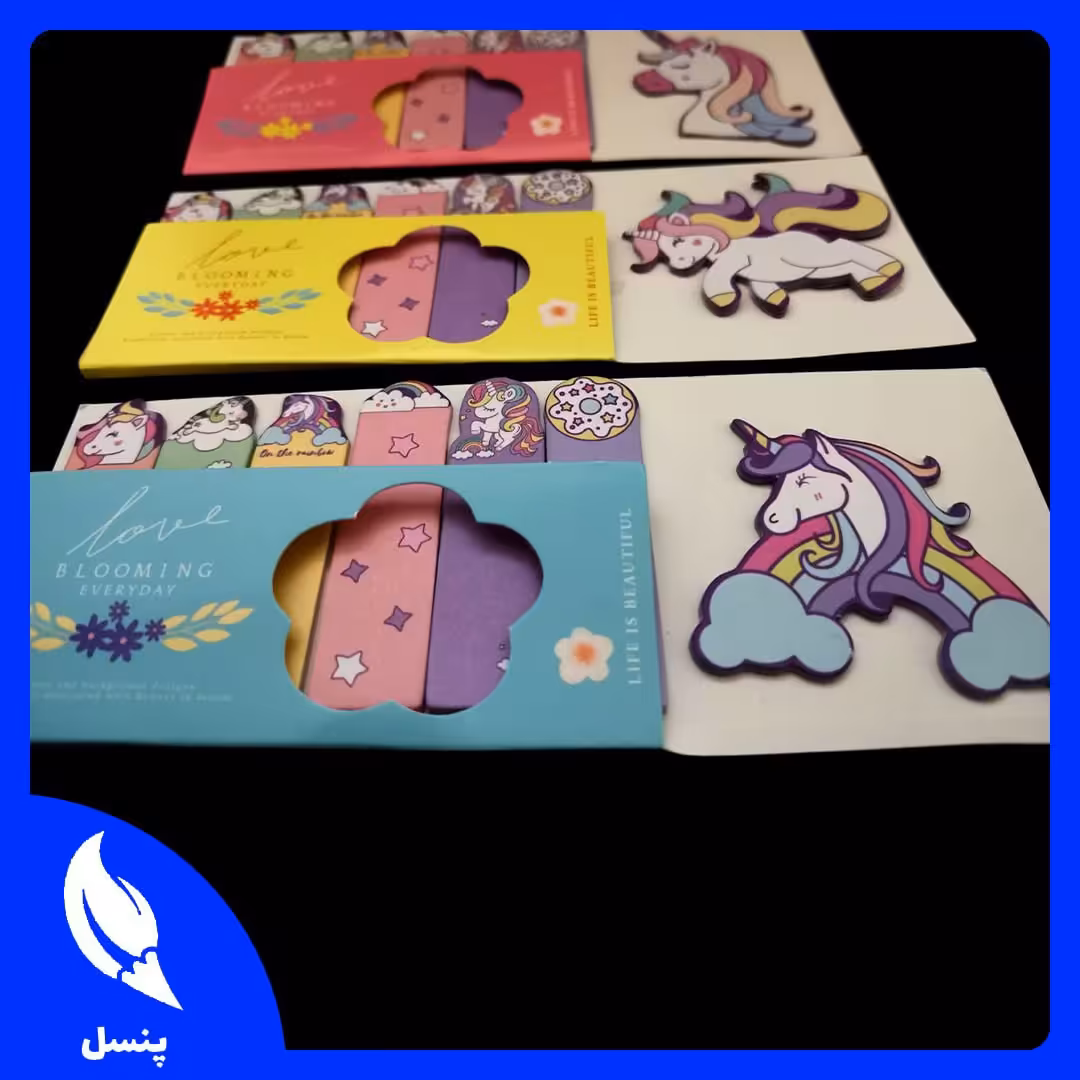  استیک نوت یونیکورن بسته 7 عددی 