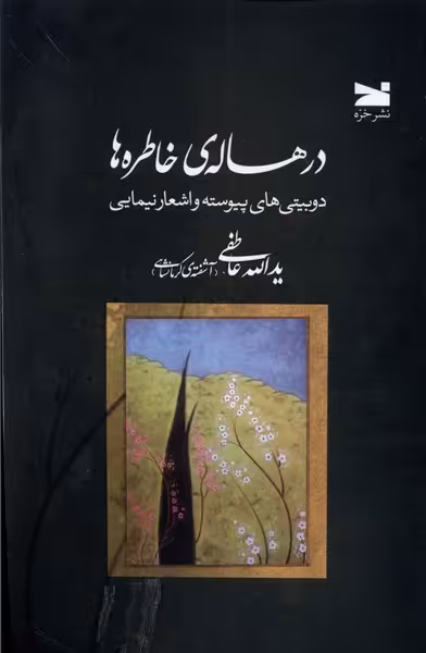 کتاب درهاله خاطره ها دوبیتی های پیوسته واشعار نیما خزه