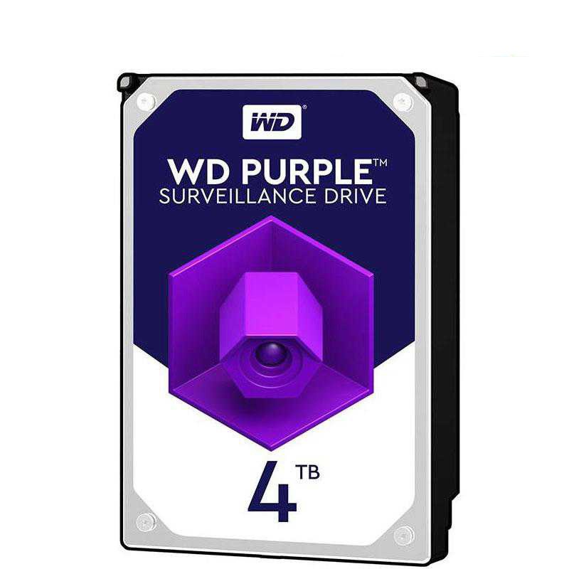 هارددیسک اینترنال وسترن مدل Purple WD4BGA ظرفیت 4 ترابایت