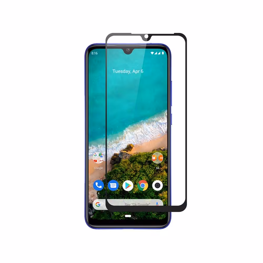 گلس تمام صفحه گوشی شیائومی می Xiaomi Mi A3
