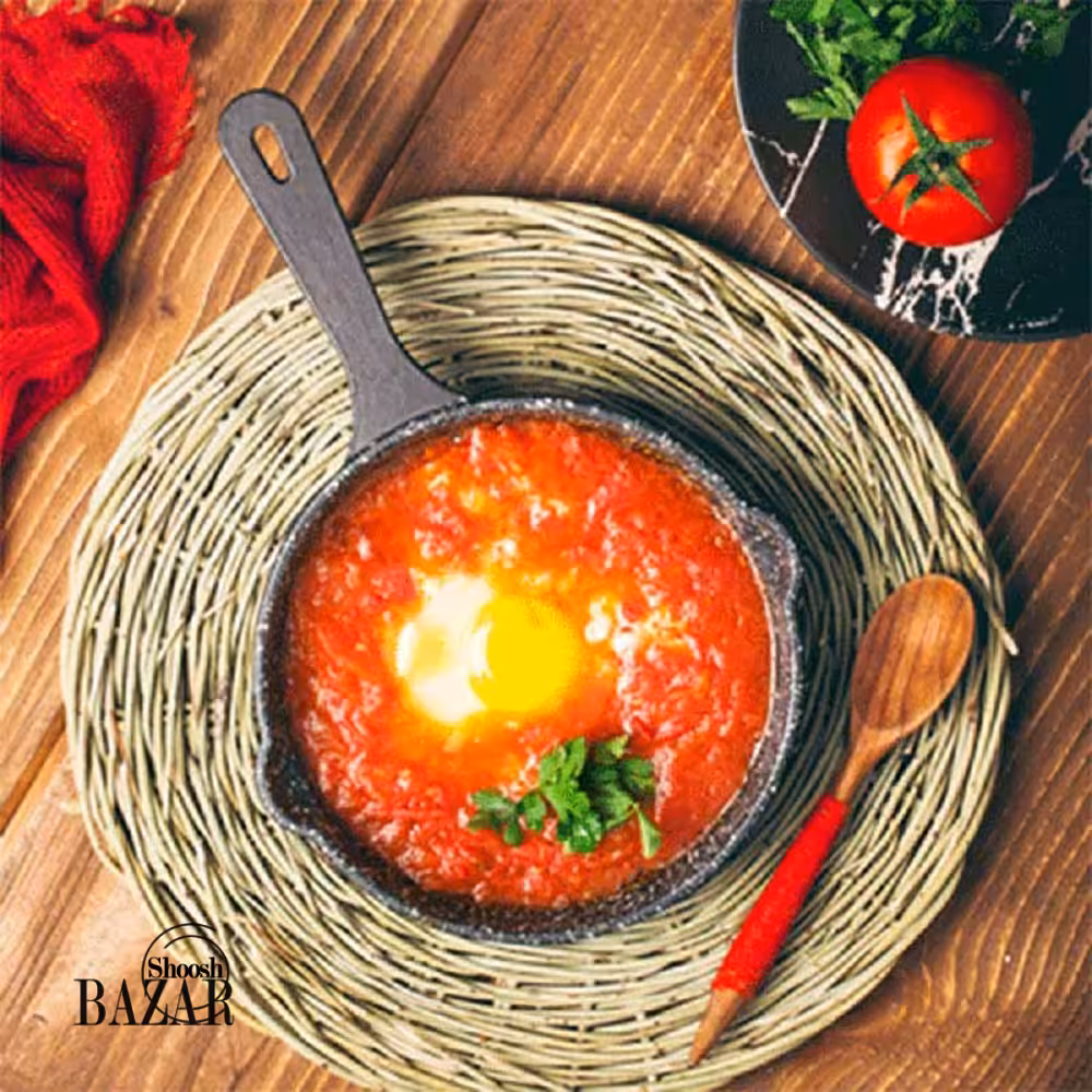 تابه چدنی دسته دار مدل اونیکا نالینو