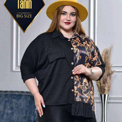 شومیز فانتزی سایز بزرگ