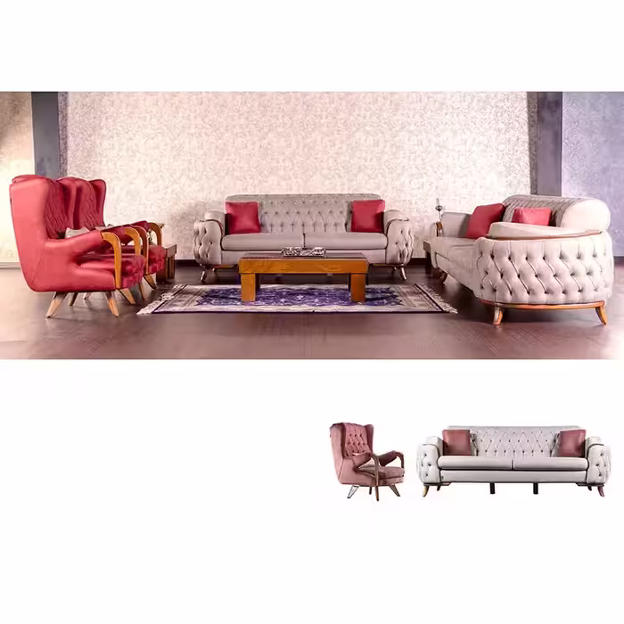 مبل 8نفره چستر ونیز CFRA210