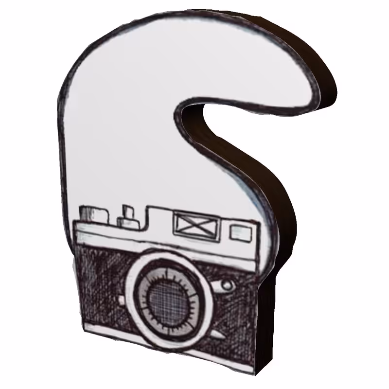 استیکر طرح دوربین کد 9