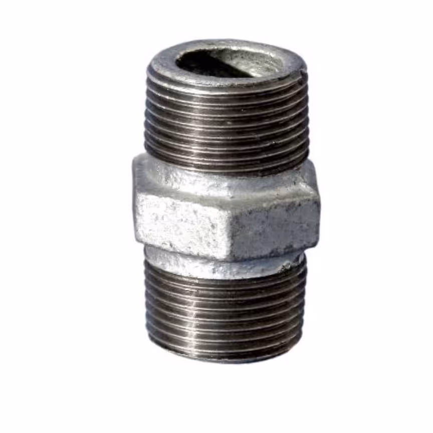 مغزی دو گالوانیزه فلزی 1/2