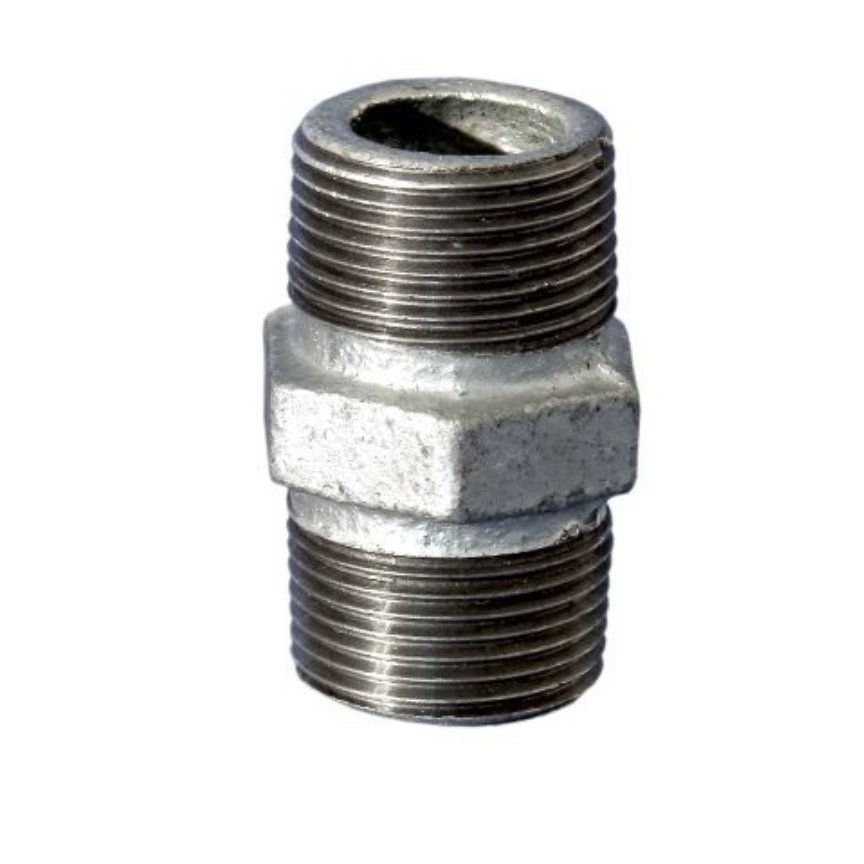 مغزی دو گالوانیزه فلزی 1/2