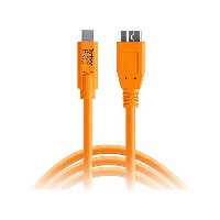 کابل تترتولز Tether Tools TetherPro USB Type-C Male to Micro-USB 3.0 Type-B Male Cable CUC3315-ORG