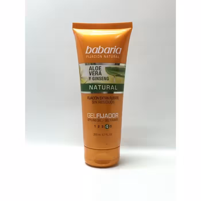 ژل مو تیوپی حاوی آلوئه ورا و جینسینگ باباریا - babaria 200ml