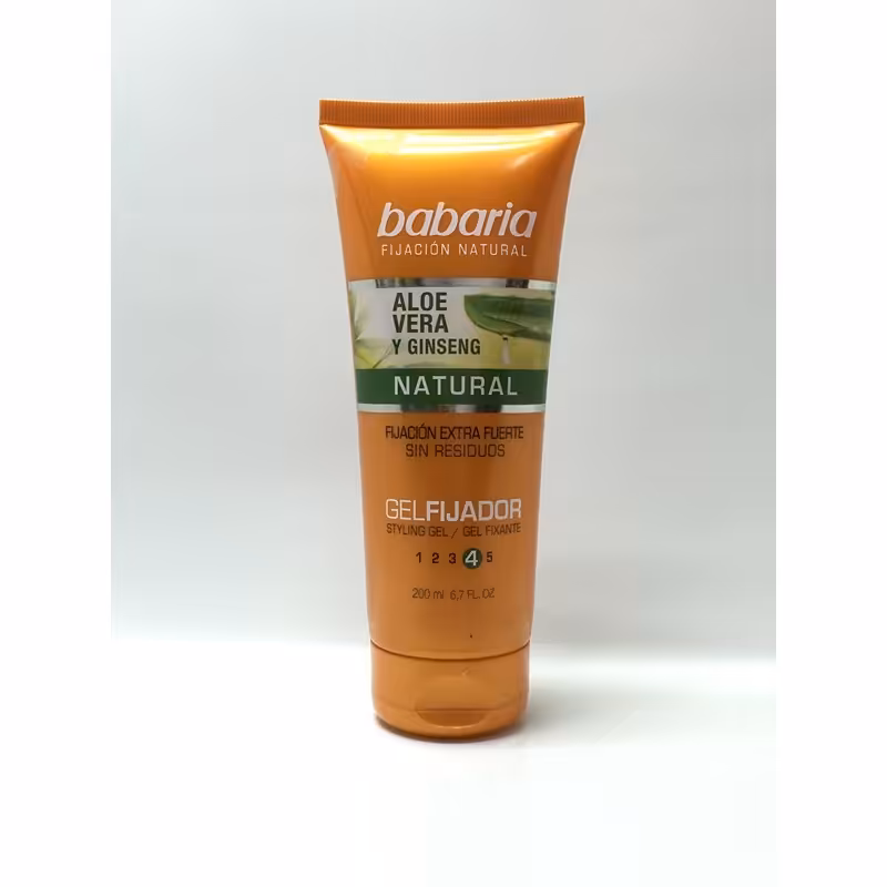 ژل مو تیوپی حاوی آلوئه ورا و جینسینگ باباریا - babaria 200ml