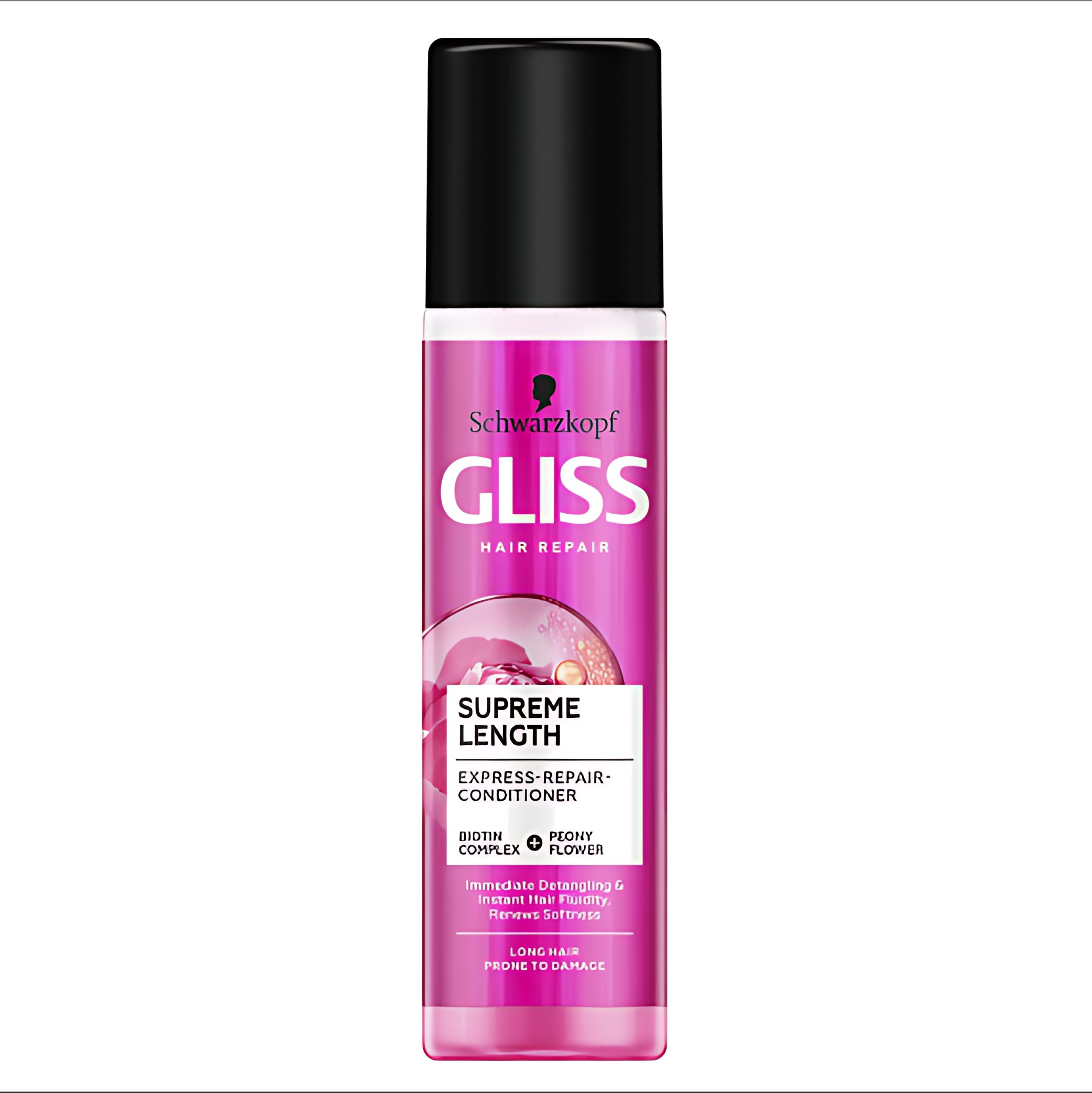 سرم مو دوفاز گلیس GLISS قرمز مدل احیاء کننده مو Supreme Length با حجم 200 میل
