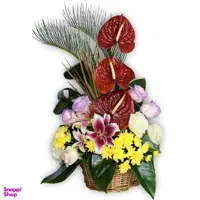 سبد گل گل آنلاین کد 034
