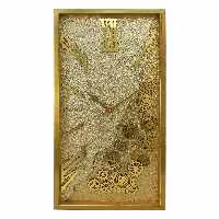 ساعت دیواری آرتمیس مدل 2035 گلد ( طلایی )