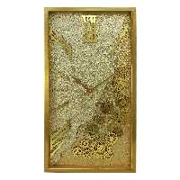 ساعت دیواری آرتمیس مدل 2035 گلد ( طلایی )