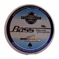 نخ ماهیگیری نایلونی پیک Bass سبز 100 متری