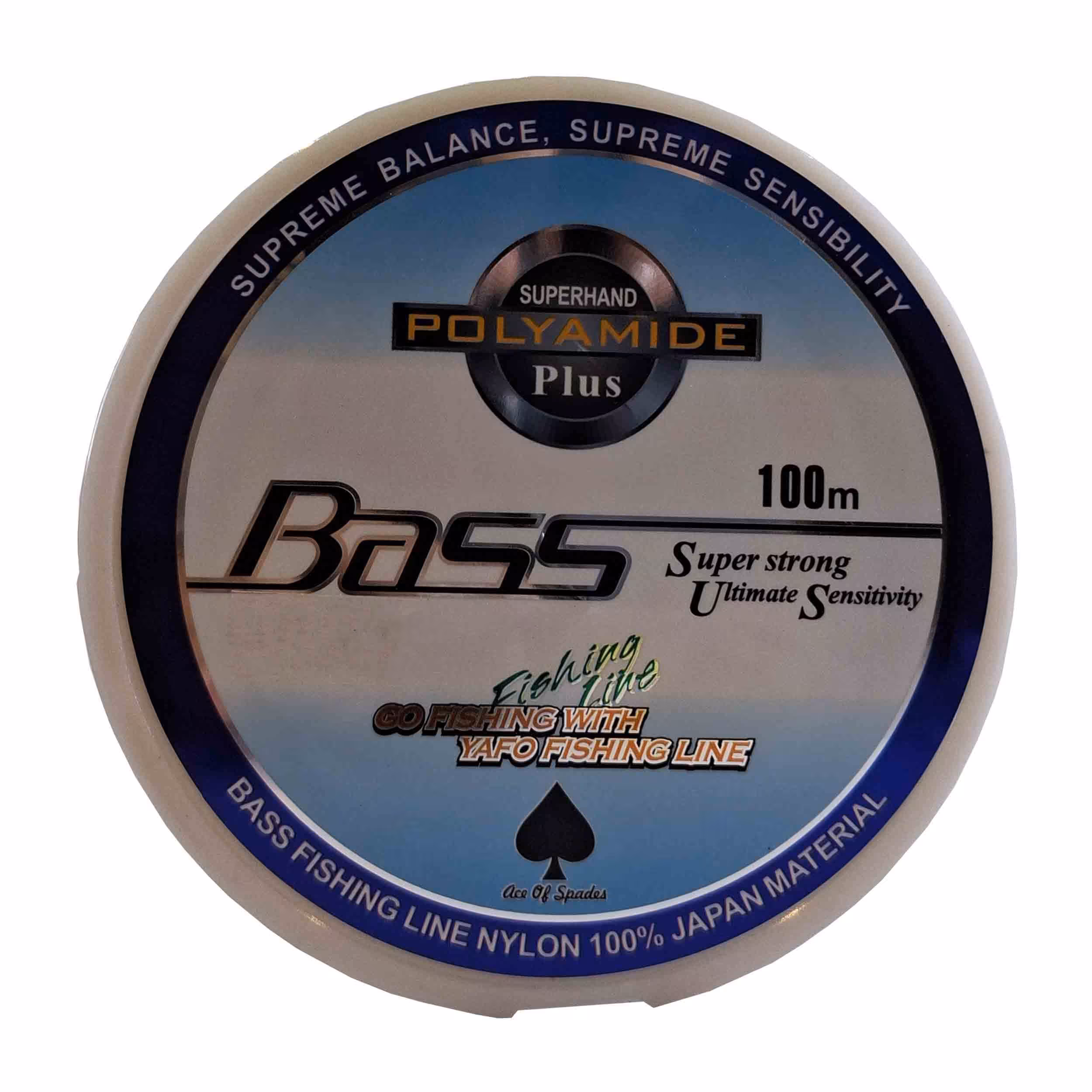 نخ ماهیگیری نایلونی پیک Bass سبز 100 متری