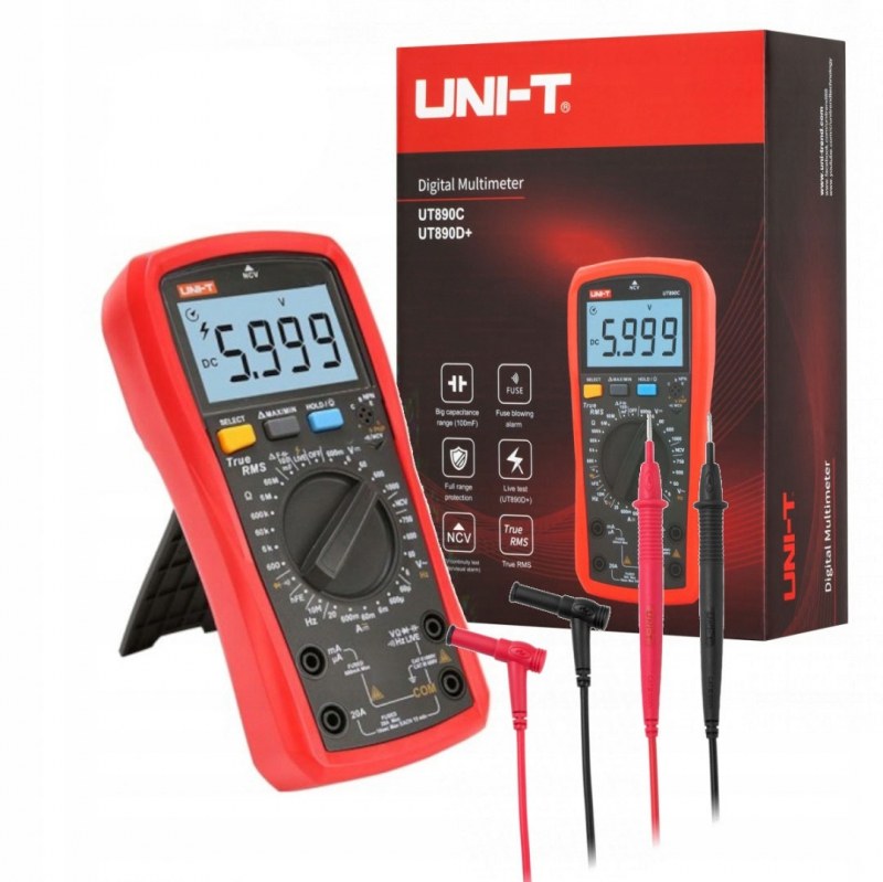 مولتی متر دیجیتال یونیتی UNI-T UT890D PLUSبا گارانتی