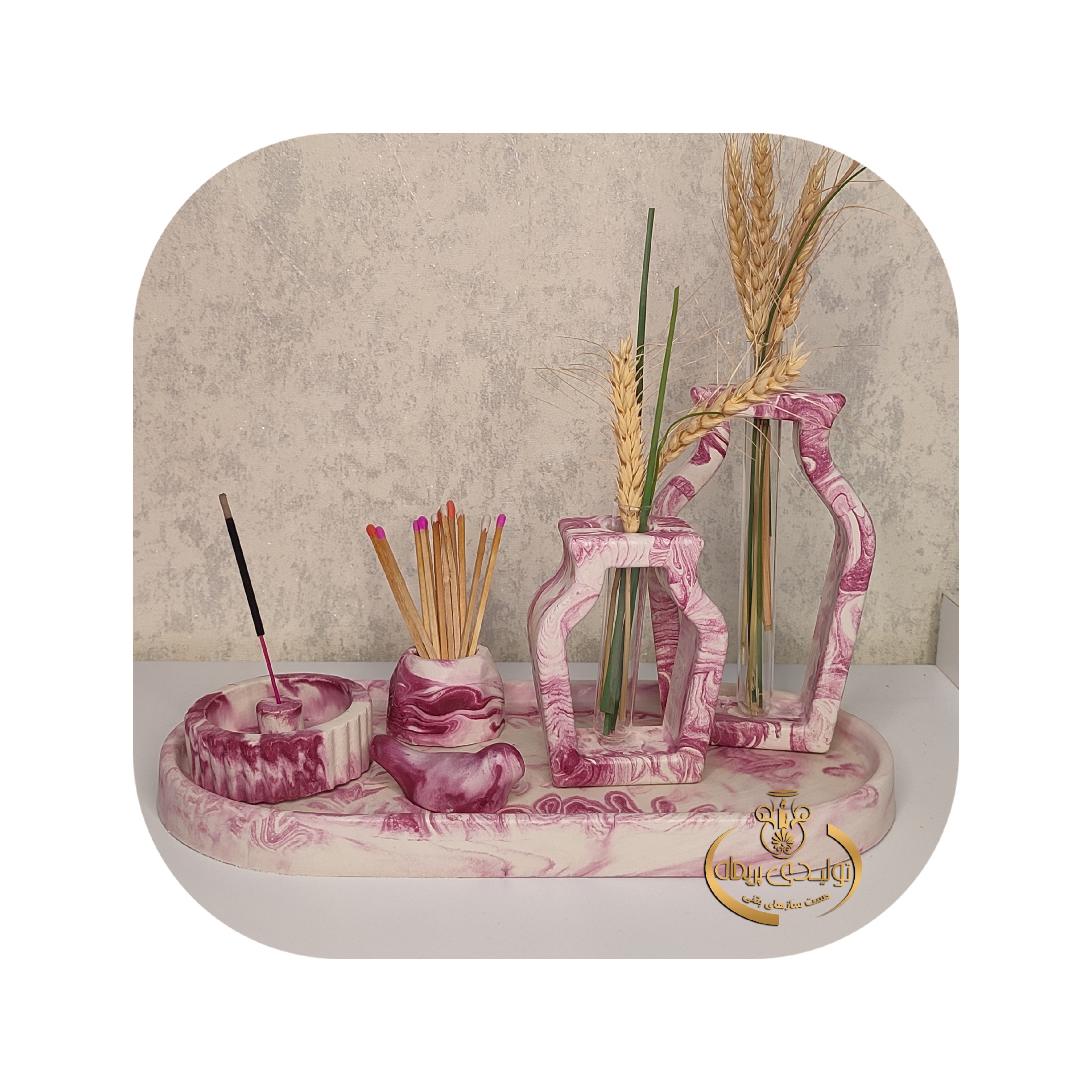 اکسسوری دکوری تولیدی پریماه بتنی