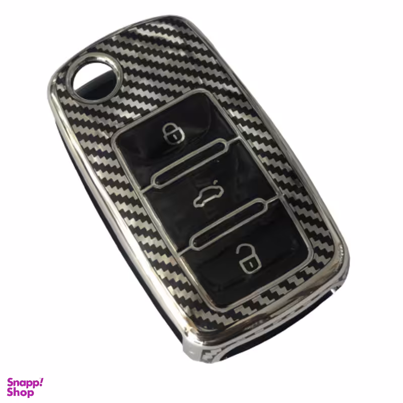 کاور ریموت و سوئیچ خودرو چیکال مدل P-531-CARBON مناسب برای سمند