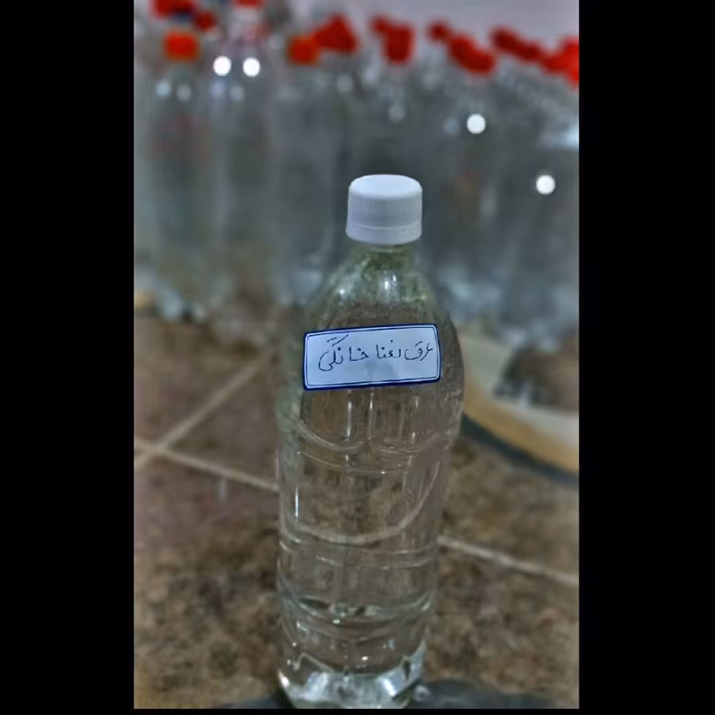 عرق نعنا خانگی غلیظ 1 و نیم لیتری