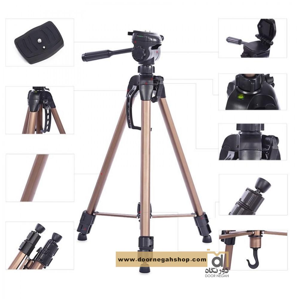 سه پایه دوربین ویفینگ Weifeng WT-3750 Camera Tripod