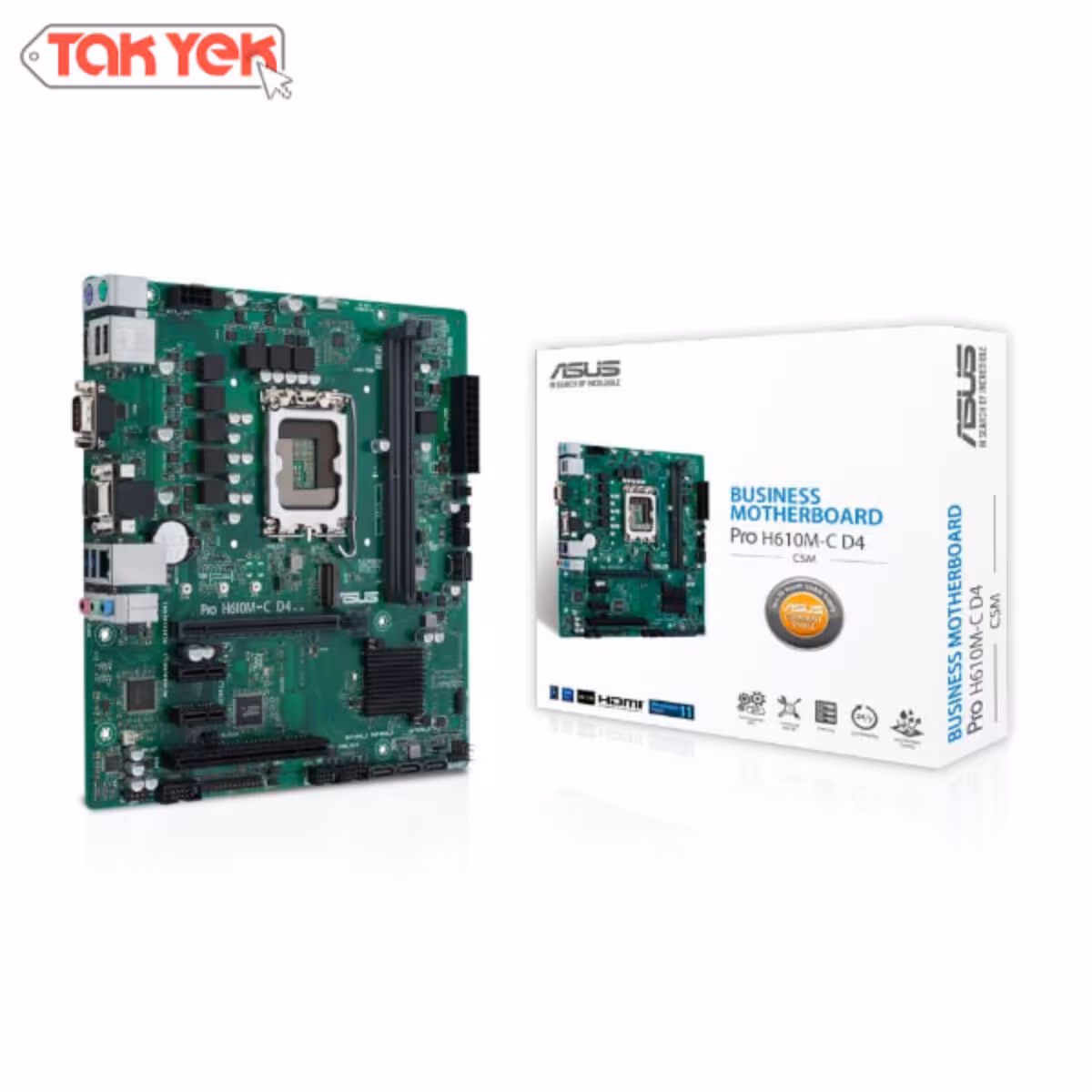 مادربرد ایسوس Asus Prime H610M-C CSM D4 LGA1700
