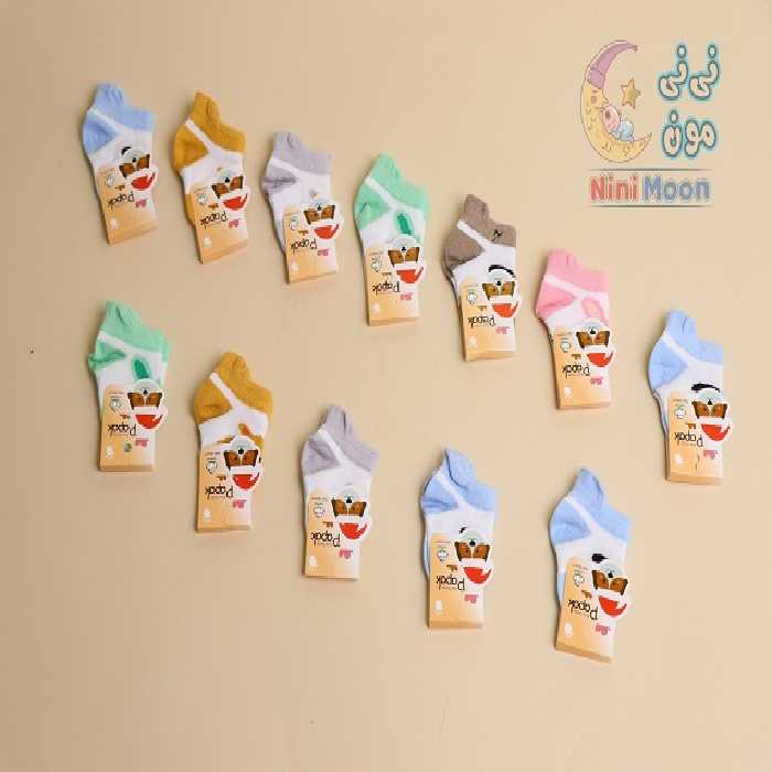 جوراب فانتزی رنگی