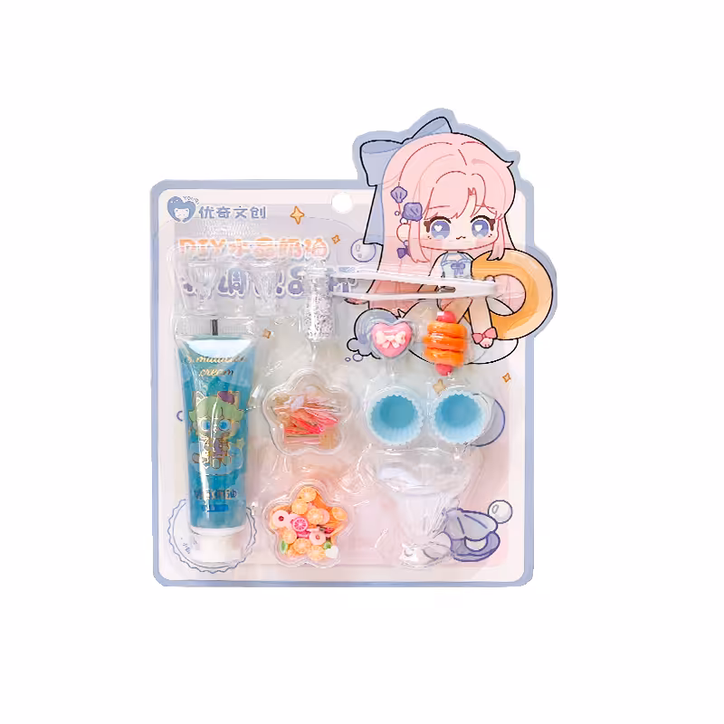 ست کاردستی خمیری بستنی تم آبی