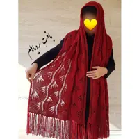 شال مدل رقص لاله ها دستبافت