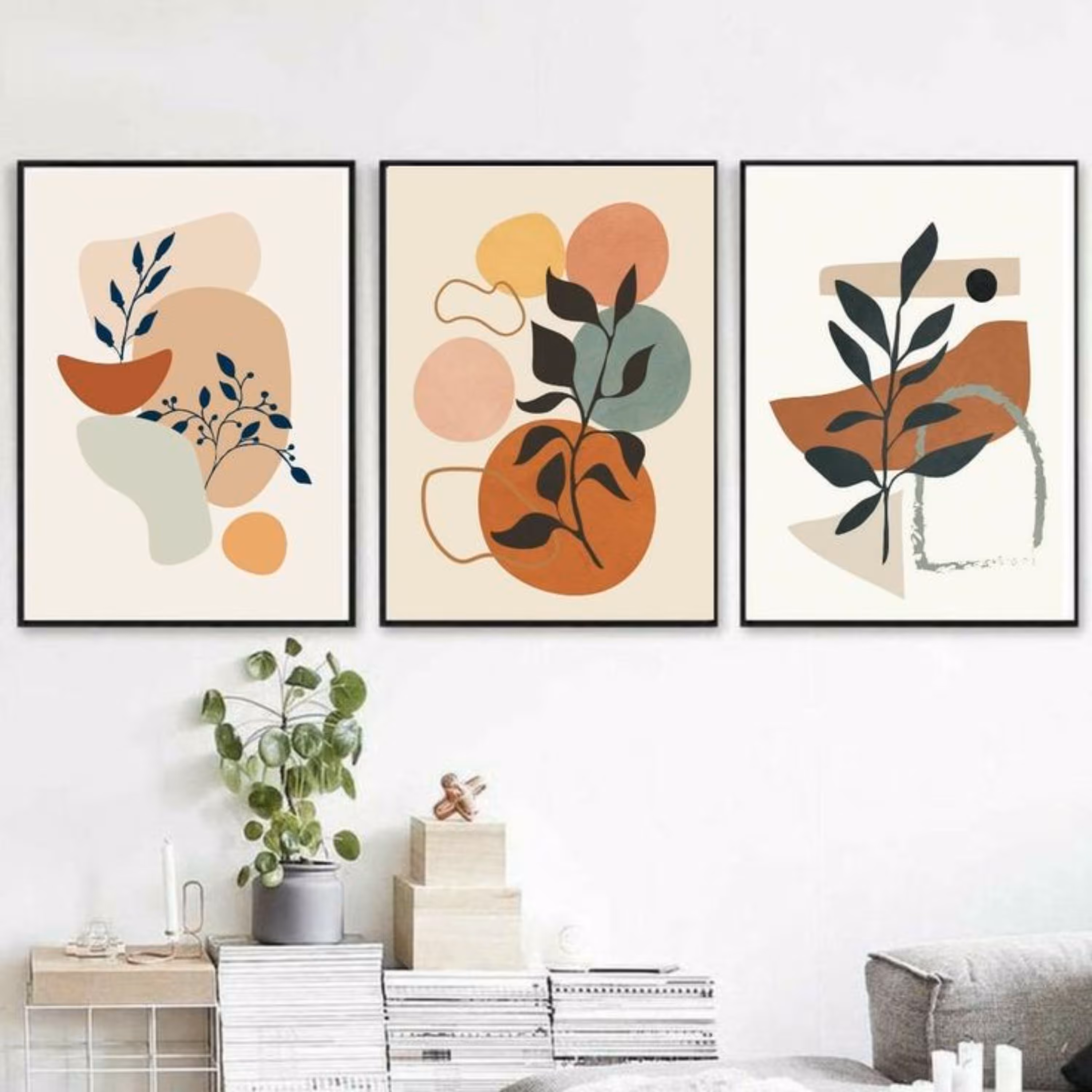 تابلو رنگ اکرلیک سه لته در ابعاد 50 در 70 بر روی بوم قابل اجرا به صورت تکی