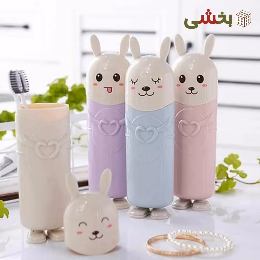 باکس مسواک و مداد خرگوش