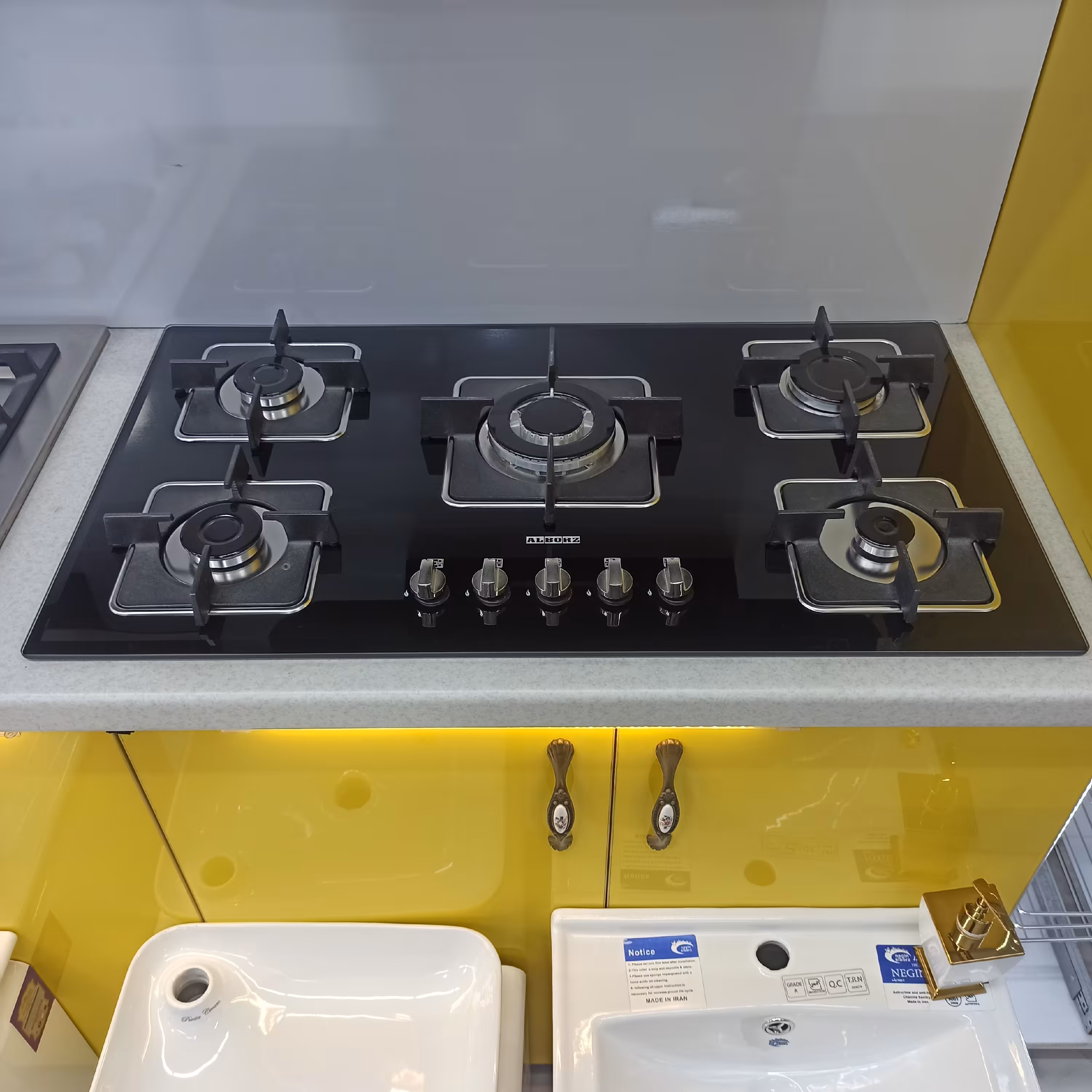 گاز صفحه ای استیل البرزمدل5959(ارسال رایگان)