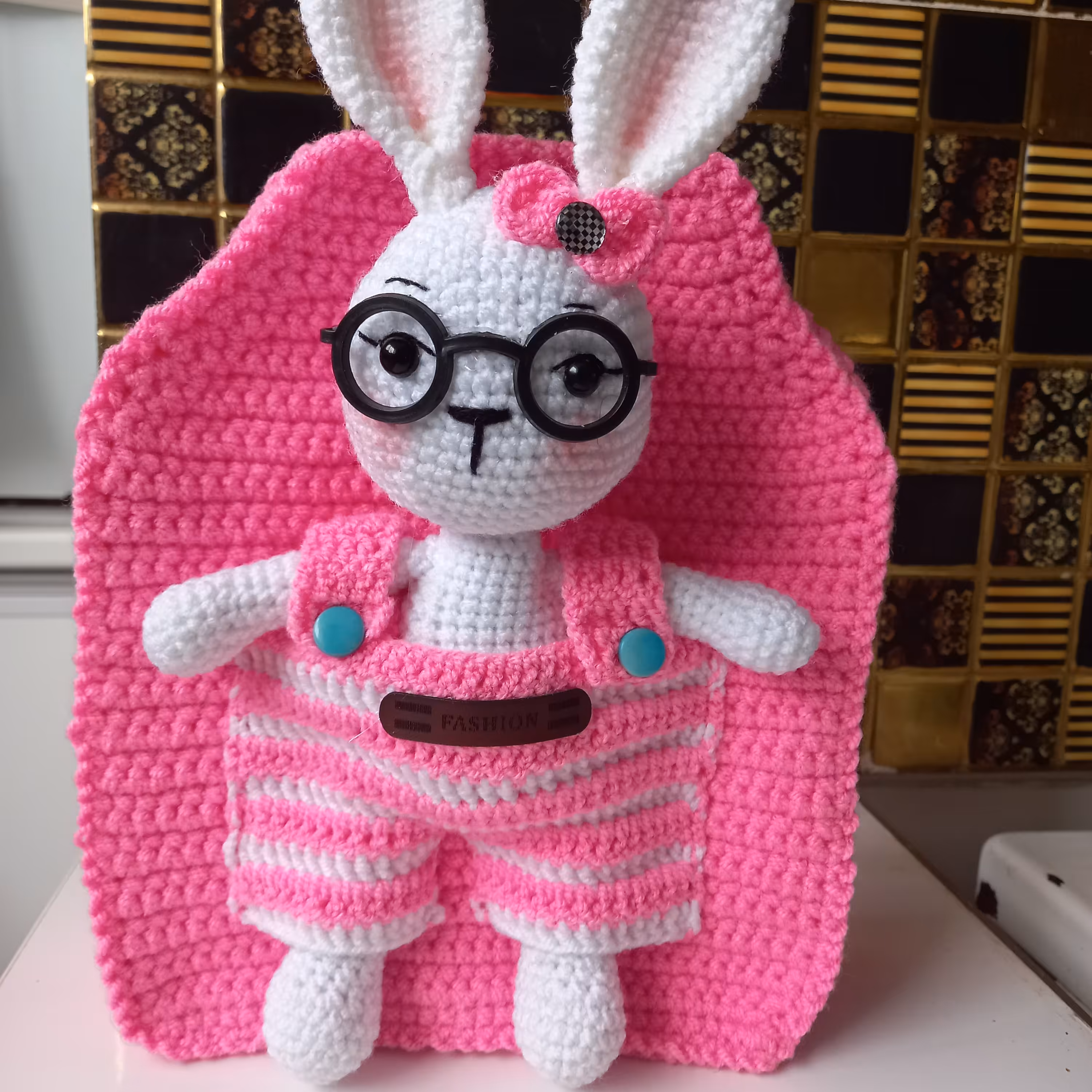 کیف دخترانه بافتنی