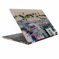 استیکر لپ تاپ طرح City کد 13 مناسب برای لپ تاپ 15.6 اینچ