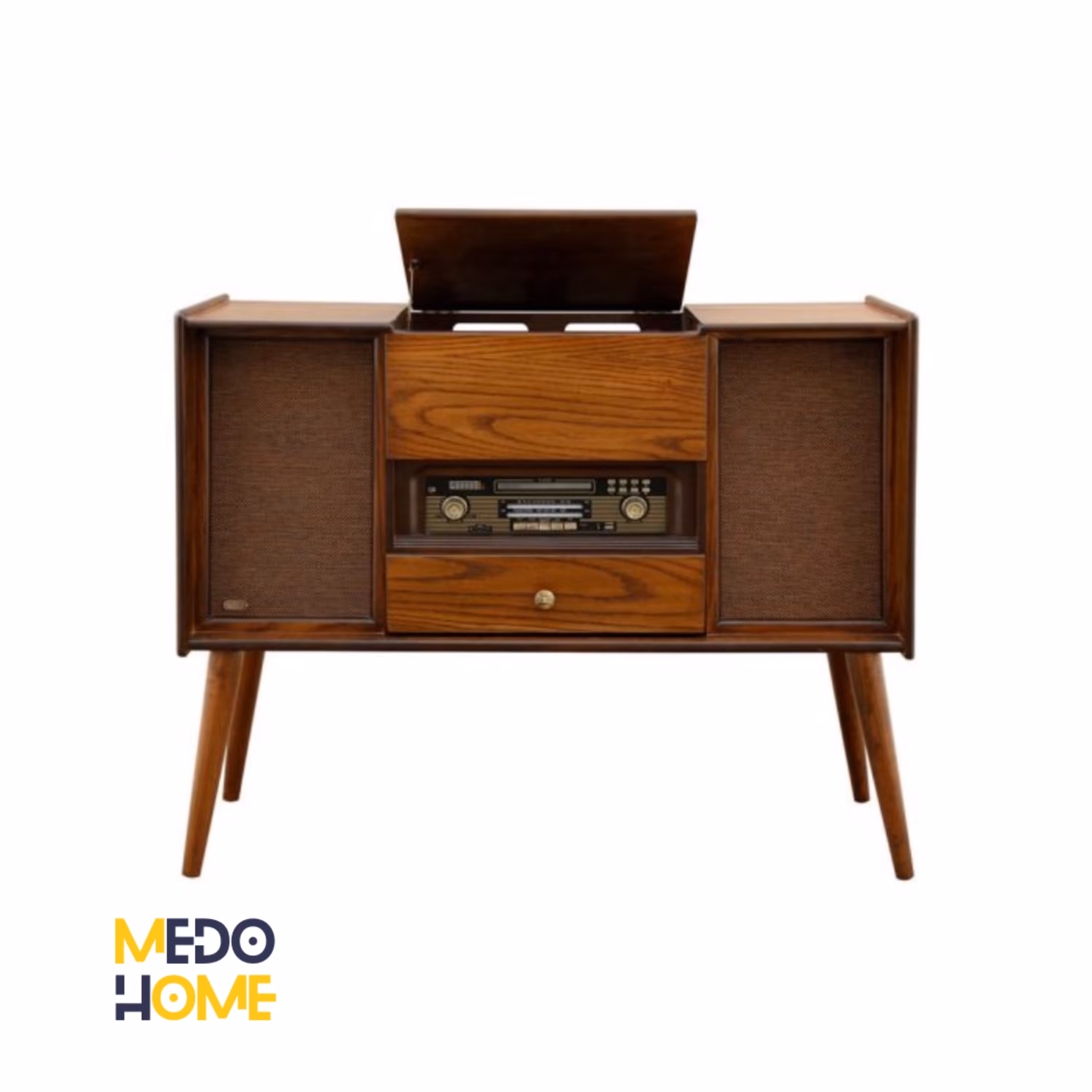 گرامافون لوتوس مدل JASON کد GR-9799 رنگ WALNUT