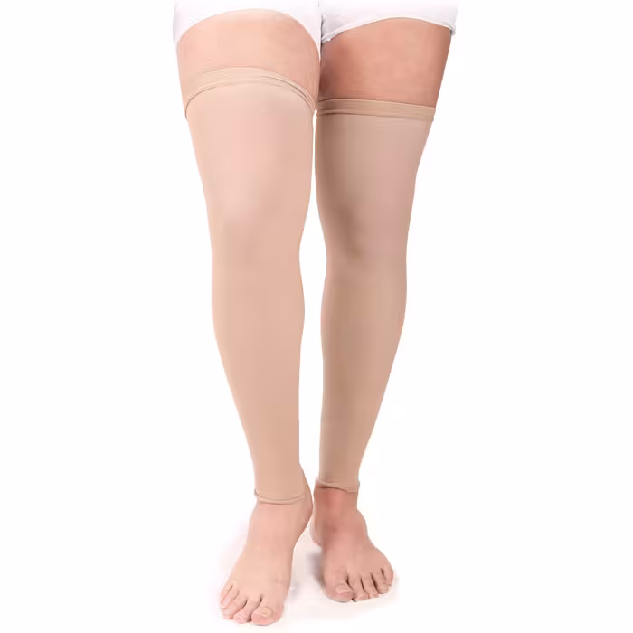 جوراب واریس جهت رفع و کنترل موارد متوسط تا شدید واریس سیاهرگ ها پاک تن