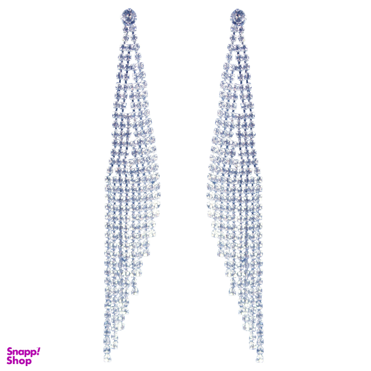 گوشواره زنانه مدل آبشاری طرح مثلثی کد 03