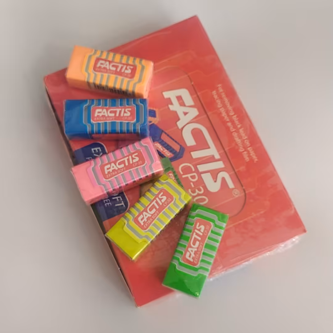 پاک کن رنگی فکتیس (بسته ای)