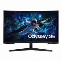 قیمت و خرید مانیتور خمیده گیمینگ 32 اینچ سامسونگ مدل Odyssey G5 G55C LS32CG552EMXUE | یاس ارتباط