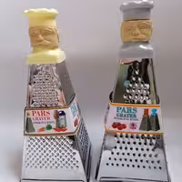 رنده سر آشپز مارک پارس تمام استیل تیز و استیل شفاف 