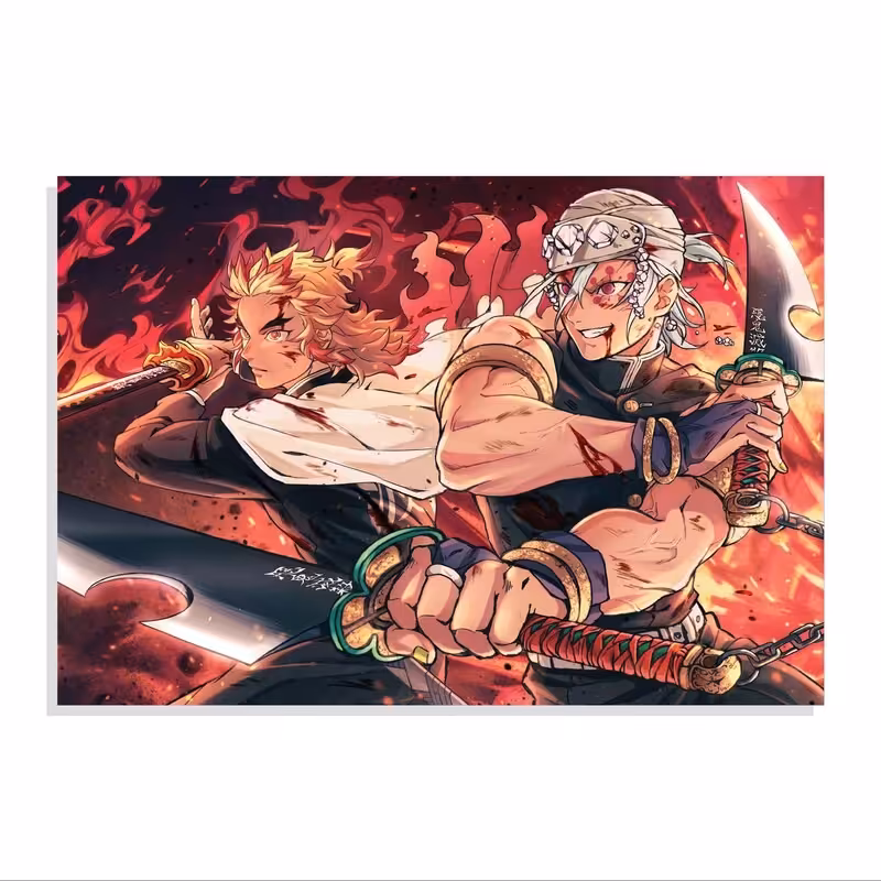 تابلو. شاسی طرح انیمه شیطان کش مدل M0128