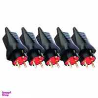 دوشاخه برق آفر الکترونیک مدل or-321 بسته 5 عددی