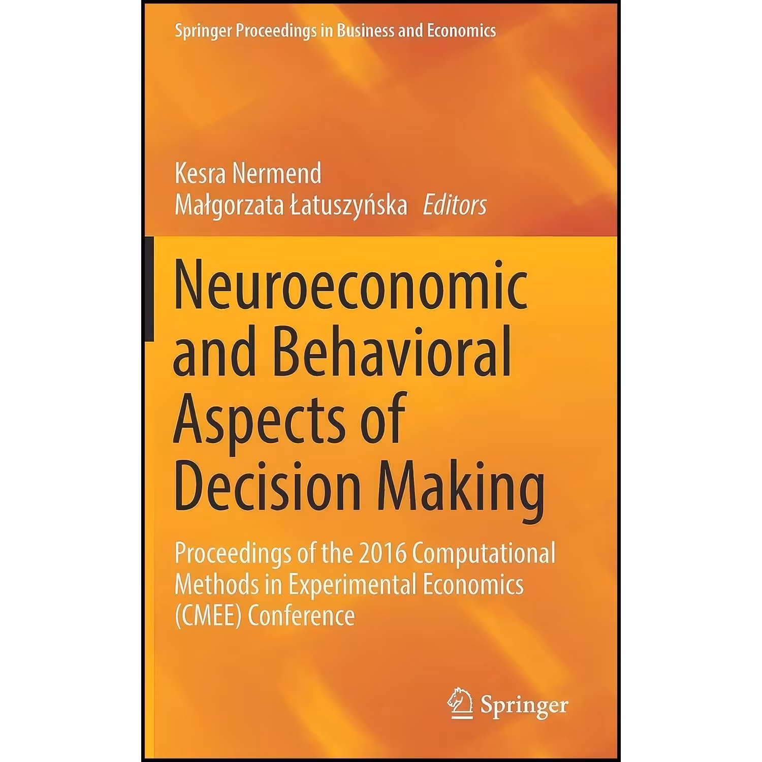 کتاب زبان اصلی Neuroeconomic and Behavioral Aspects of Decision Making